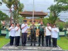 Perkuat Sinergi, Dandim 1626/Bangli Terima Audensi Forum Bela Negara Kabupaten Bangli
