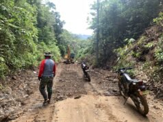 Satgas TMMD 126 Kodim 1412/Kolaka Lanjutkan Proses Penimbunan Jalan Sepanjang 10,5 Km di Desa Tonggauna