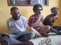Satgas Pamtas Yonif 126/KC Amankan Tiga Pembawa Ganja di Perbatasan Papua Selatan