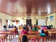 Babinsa Desa Undisan Hadiri Rapat Penyelenggaraan Rumah Desa Sehat Tahun 2025