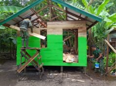 Struktur Utama Rumah RTLH Rampung, Siap Dikejar Finishing