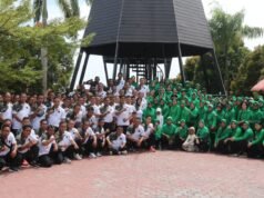 ewat Olahraga, Dandim Dorong Jiwa Korsa dan Kekompakan Babinsa