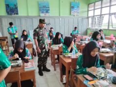 1.101 Siswa di Anjir Pasar Nikmati Makan Bergizi Gratis Berkat Pantauan Babinsa