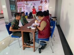 Peringati HUT ke-13, Pemkab Mansel Gelar Donor Darah Bersama Kodim 1808 dan Polres