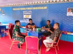 Babinsa Koramil 01/Simpang Kiri Ingatkan Pemuda Jauhi Judi Online dan Narkoba