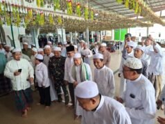 Kodim 1006/Banjar Perkuat Sinergi Lewat Doa Selamat Renovasi Makam Ulama Besar Kalsel