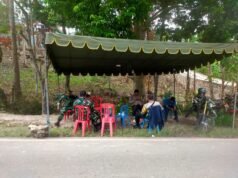 Sinergi TNI–Polri Amankan Kegiatan Konven II Kaum Bapak GMIT di Soe Timur