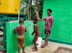 Warga Waropko Nikmati Air Bersih: TMMD Ubah Pola Hidup dan Jaga Kesehatan Masyarakat