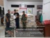 PBP Bergulir, Danramil Nusa Penida Tegaskan Droping Beras Hari Pertama Sejumlah 20.940 Kg Untuk 5 Desa