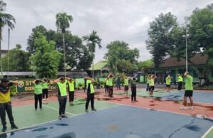 Kodim Klungkung Gelar Pembinaan Fisik untuk Tingkatkan Kebugaran Personel
