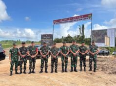 Danpussenif TNI AD Laksanakan Penanaman Padi Gogo di Kutai Barat untuk Tingkatkan Ketahanan Pangan