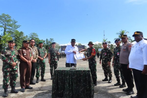 Pembukaan TMMD Ke 128 Kodim 1710/Mimika