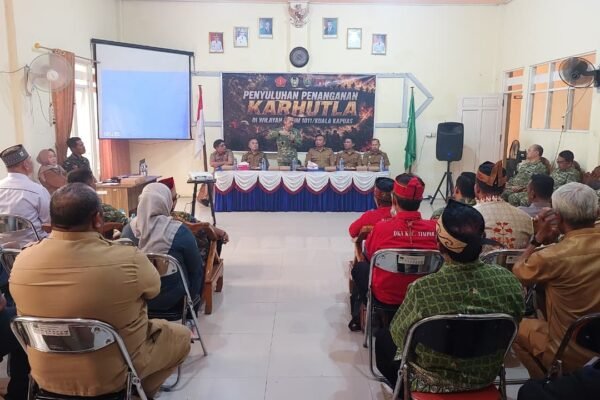 Kolaborasi TNI dan Masyarakat Timpah Tingkatkan Kesadaran Anti Karhutla