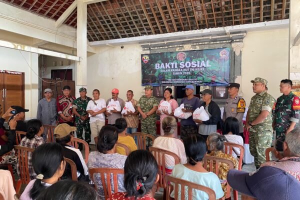 Kodim Tabanan dan YPCI Bersinergi untuk Masyarakat dalam HUT ke-81 TNI