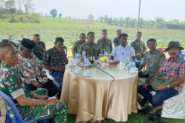 Seremoni Virtual Resmi Kompi Produksi TNI di Aceh Utara