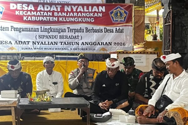 Kolaborasi Masyarakat Adat dan Aparat dalam Keamanan Desa Nyalian