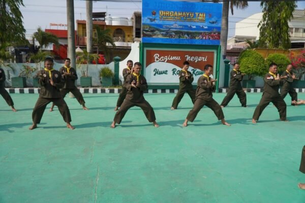Kodim 1420/Sidrap Rutin Gelar Pencak Silat untuk Tingkatkan Kebugaran Prajurit