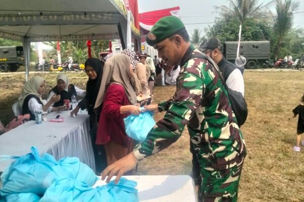 Pembukaan TMMD ke-130 Dimeriahkan dengan Inisiatif Pangan Terjangkau