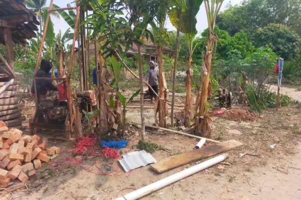 Pembangunan Sumur Bor di Way Kanan: Upaya TNI Tingkatkan Kualitas Hidup Warga