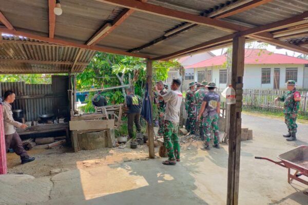 TNI Perkuat Kesejahteraan Masyarakat Melalui TMMD di Desa Soe