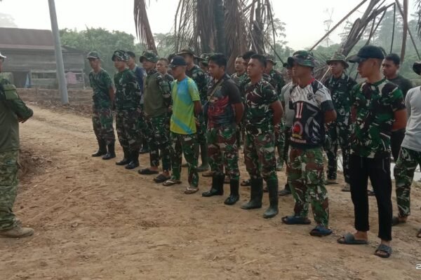 Sinergi TNI dan Warga: Persiapan Strategis Menuju TMMD di Luwu Timur