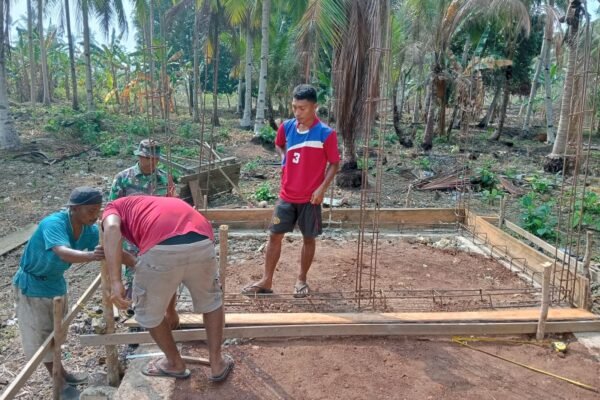 Inisiatif TNI memperkuat fasilitas ibadah di Desa Kacepi dengan bak wudhu