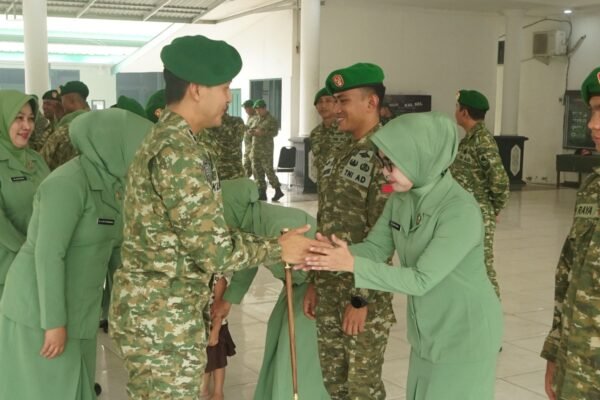 Dandim 1016 Ingatkan Makna Penting Kenaikan Pangkat bagi Prajurit