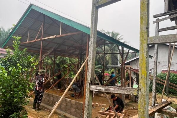 Satgas TMMD Ke-130 Percepat Proyek Hunian Baru untuk Ibu Suhanim