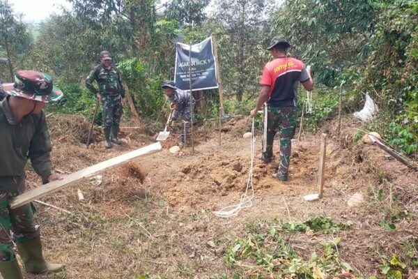 Fasilitas Sanitasi Baru untuk Warga Desa Leboni Dari Tim TMMD