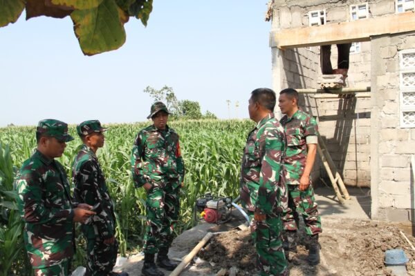 Dukungan TNI melalui TMMD ke-130 untuk Atasi Kekeringan di Pertanian