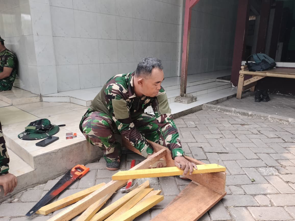 Satgas TMMD ke-130 Kodim 0510/Tigaraksa Fokus Siapkan Alat Pembangunan Efisien