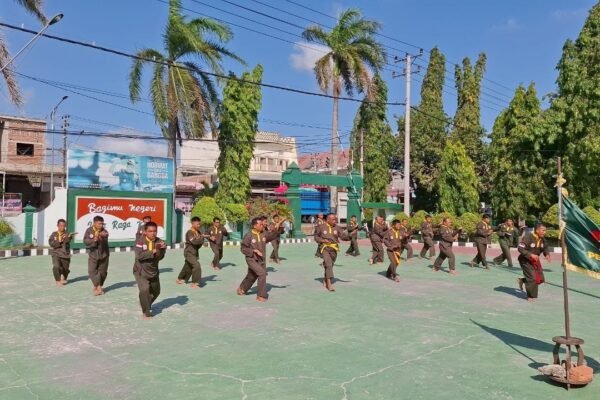 Mengasah Keterampilan Prajurit melalui Program Pencak Silat di Sidrap